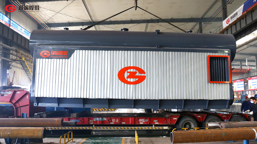 尊龙集团20吨燃气低氮锅炉发往江西