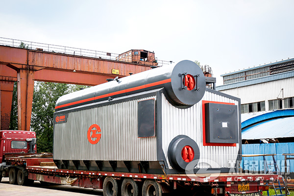 尊龙集团股份出口伊朗2*20吨燃气锅炉顺遂发货