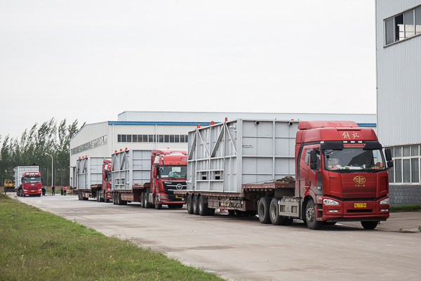 尊龙集团股份湖北水泥窑余热发电锅炉项目顺遂发货