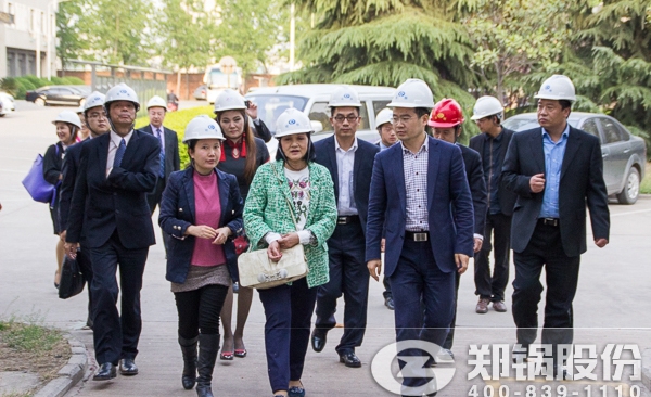 泰国中小企业局局长带队商务考察团来访尊龙集团股份