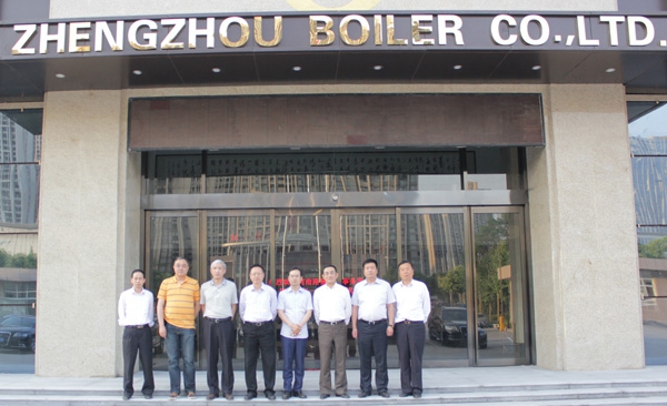中电协会工业锅炉分会理事长会见尊龙集团